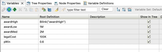 Screening Simple Treeage Model Example Get TreeAge model input values from Excel