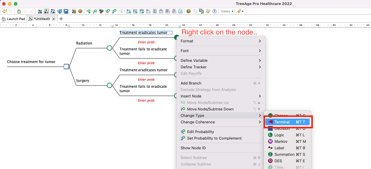 Create tree structure - strategies and pathways