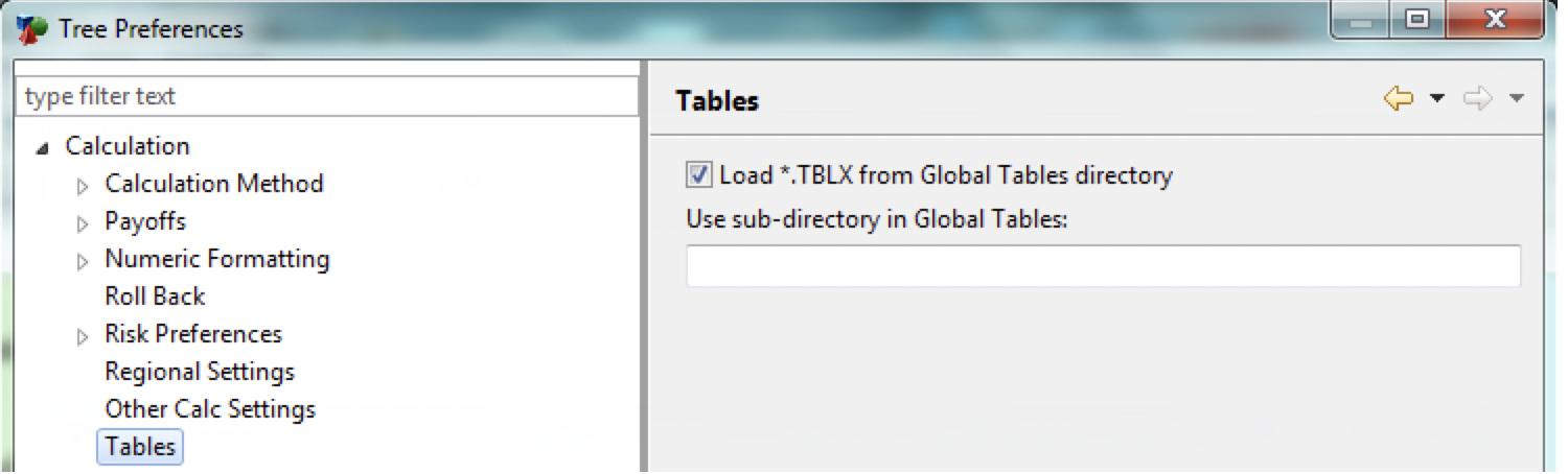 Tables