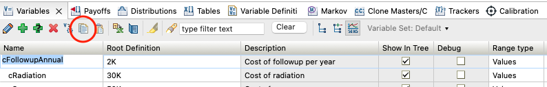 Variables View