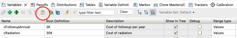 Variables View